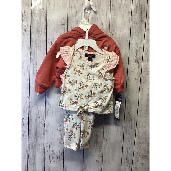 Nicole Miller Polyester Baby & Toddler Clothing Size 3/6 Months 3pc Set - Picture 2 of 4